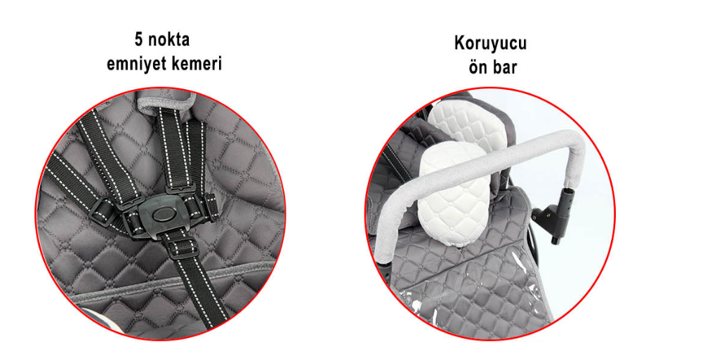 WOLLEX 8001-16 Trıo Cp Engelli Puset Sandalye