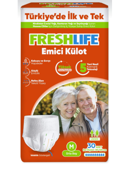 Freshlife Emici Külot 30’lu 4 PAKET